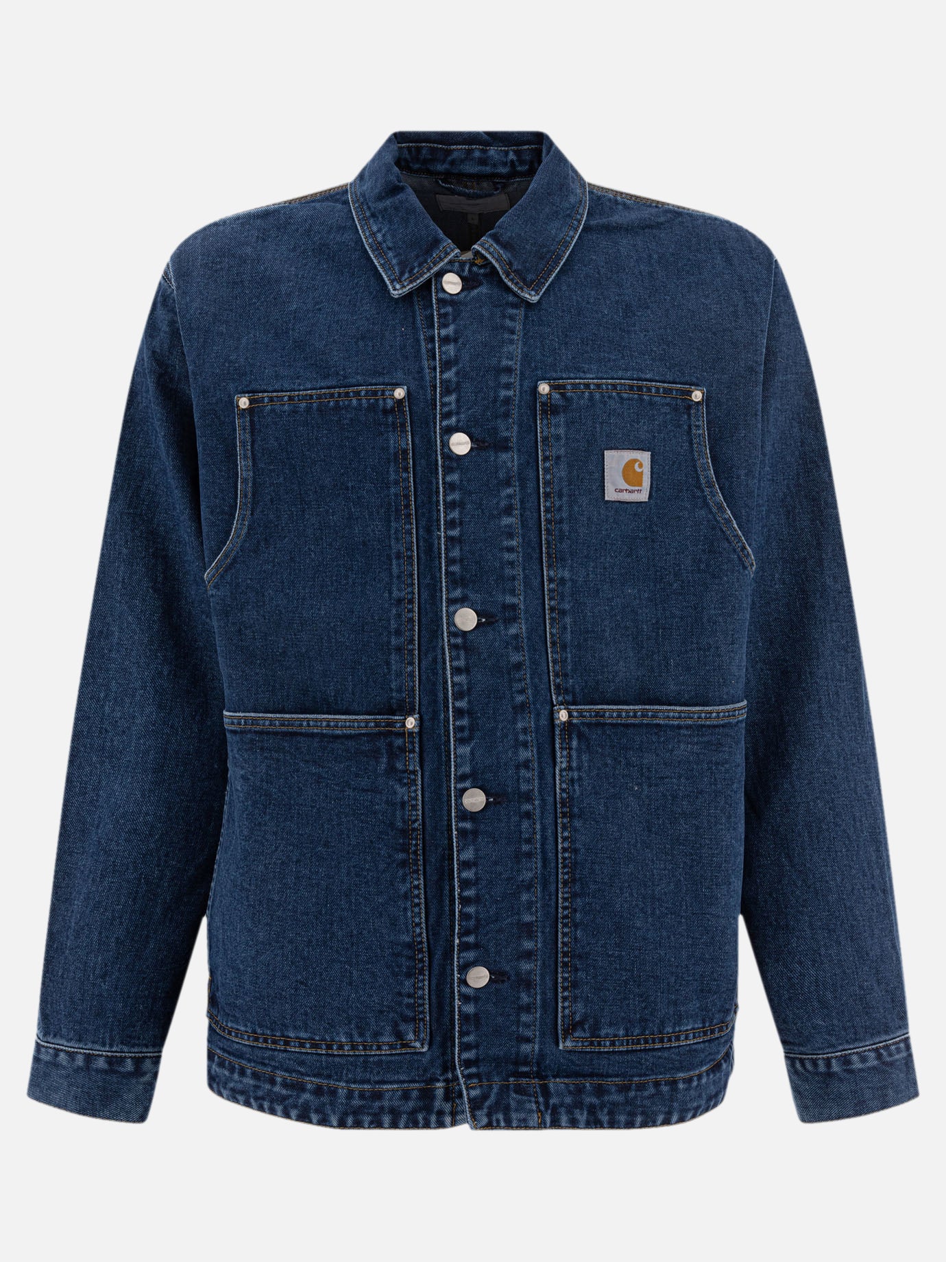 Giacche in denim Denim  Blu - Carhartt WIP Uomo | PDP | VIETTI Online Store | Zoom-Modal
