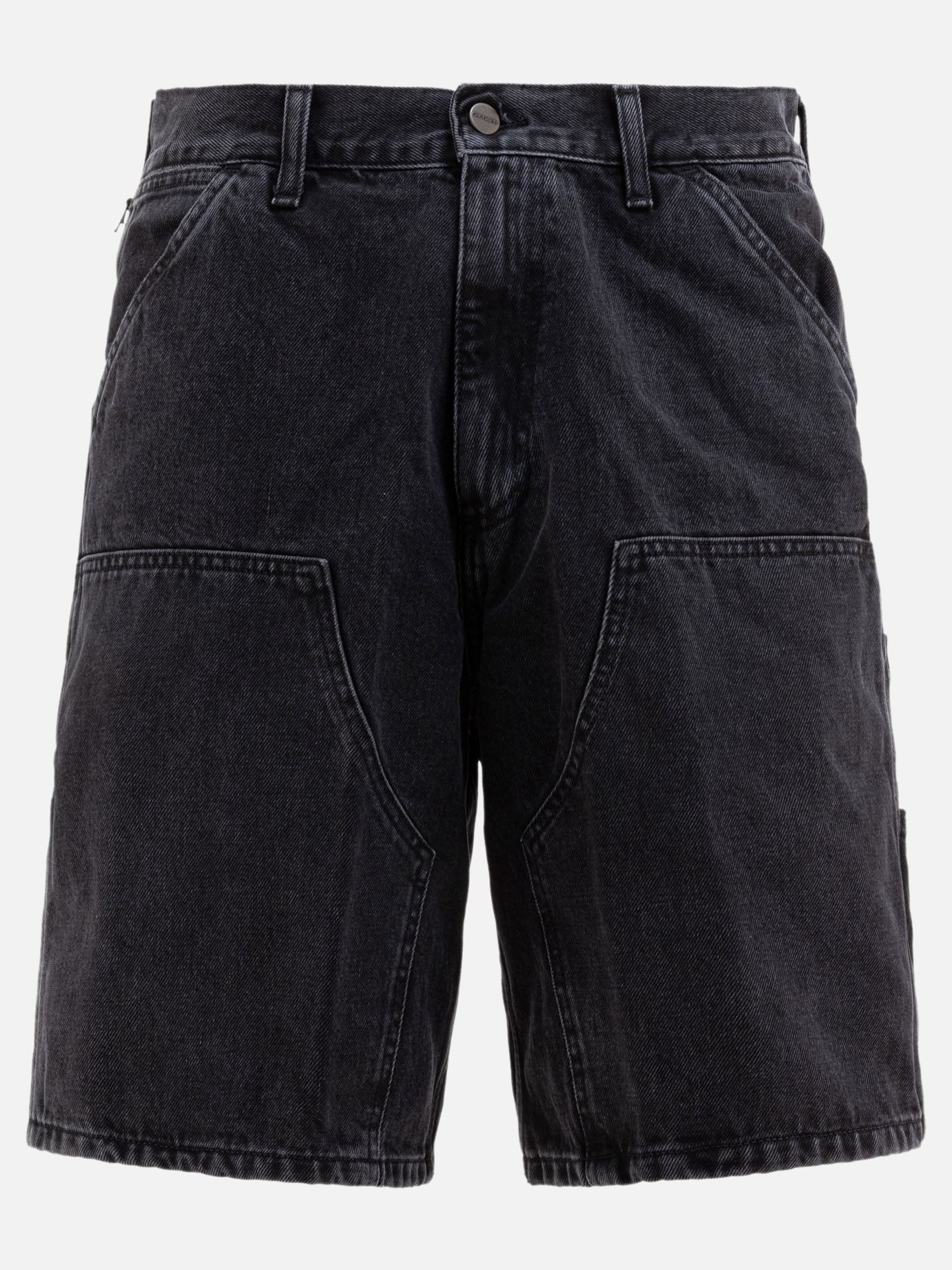 Short utility Denim  Nero - Carhartt WIP Uomo | PDP | VIETTI Online Store | Zoom-Modal
