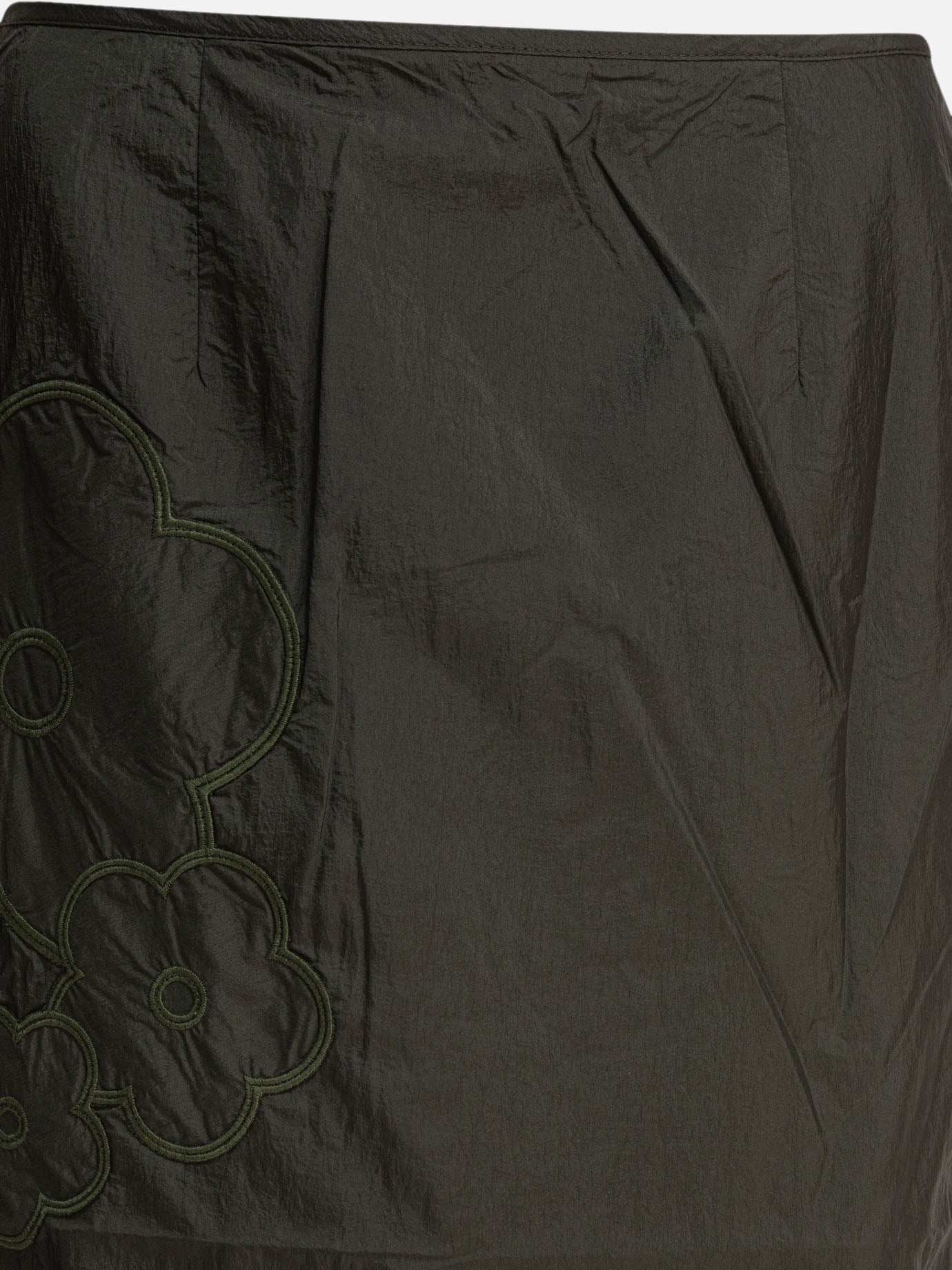 Midi skirts Solid colour  Green - Cecilie Bahnsen Women | PDP | VIETTI Online Store | thumbnail_3