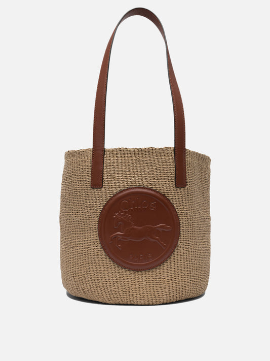 Chloé "Horse Medal" bucket bag 13431826_UNI Brown 1