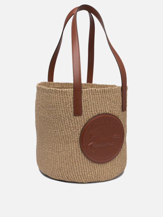 Chloé "Horse Medal" bucket bag 13431826_UNI Brown 2