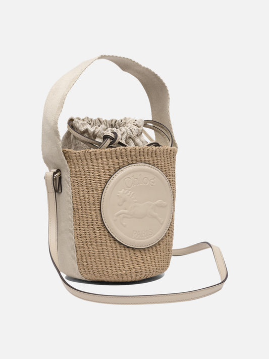 Chloé "Horse Medal" bucket bag 15480624_UNI Beige 2