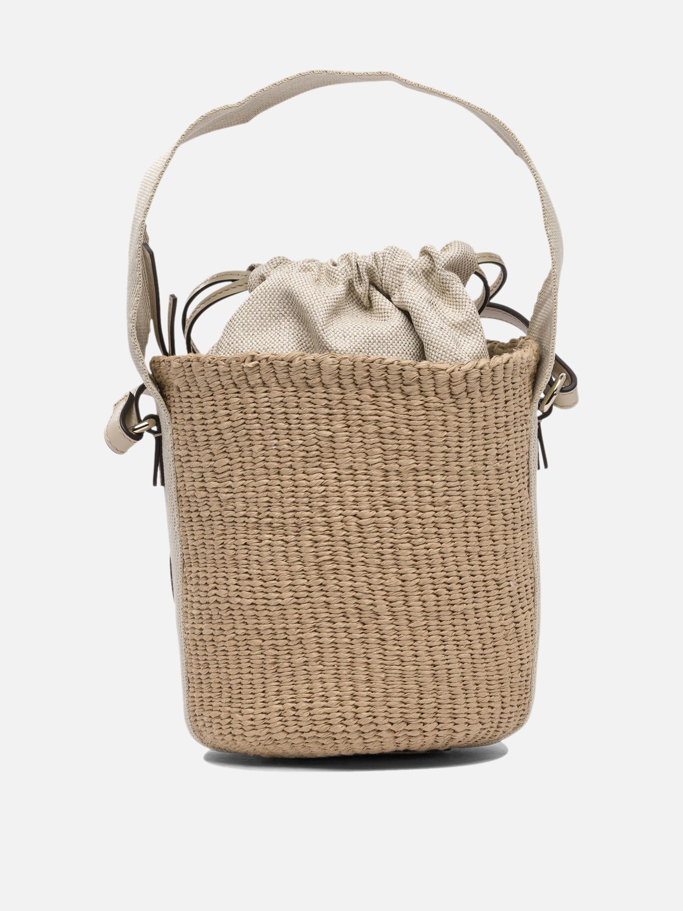 Chloé Borsa a secchiello &quot;Horse Medal&quot; 15480624_UNI Beige thumbnail_3