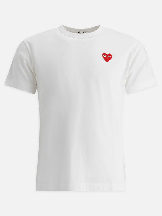 Comme Des Garçons Play T-shirt con logo a cuore 14216466_S White 1