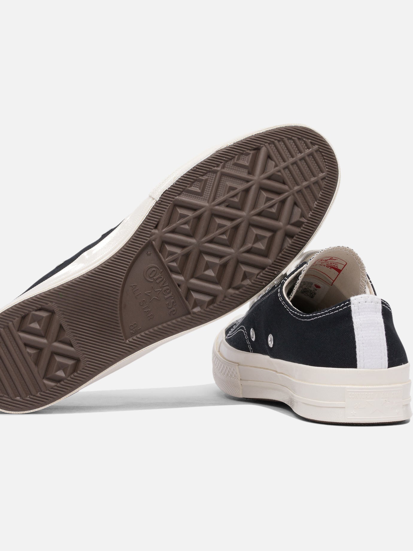 Sneaker basse 100% cotton - 100% rubber  Nero - Comme Des Garçons Play Uomo | PDP | VIETTI Online Store | Zoom-Modal_5
