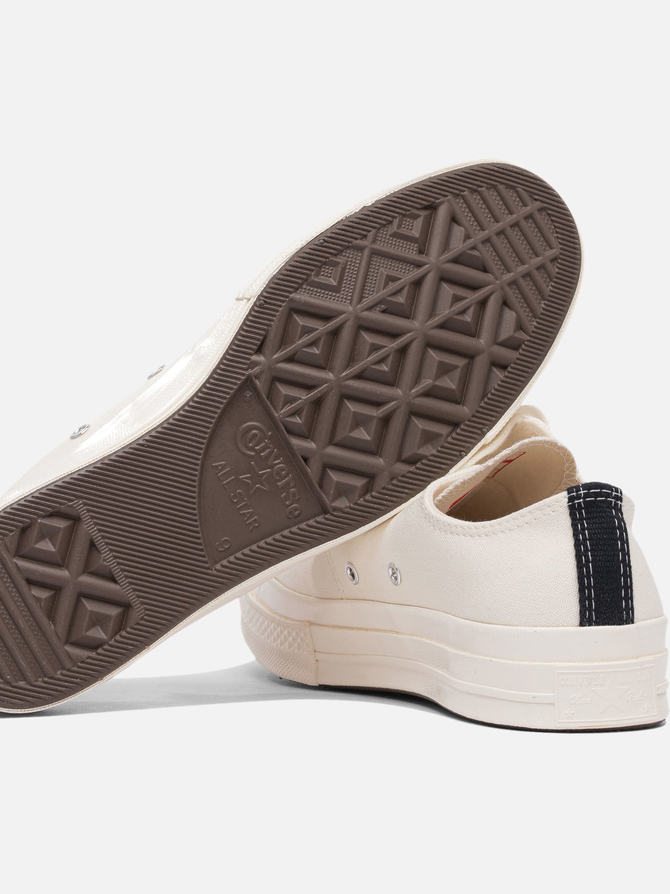 Sneaker basse 100% cotton - 100% rubber  Bianco - Comme Des Garçons Play Uomo | PDP | VIETTI Online Store | Zoom-Modal_5
