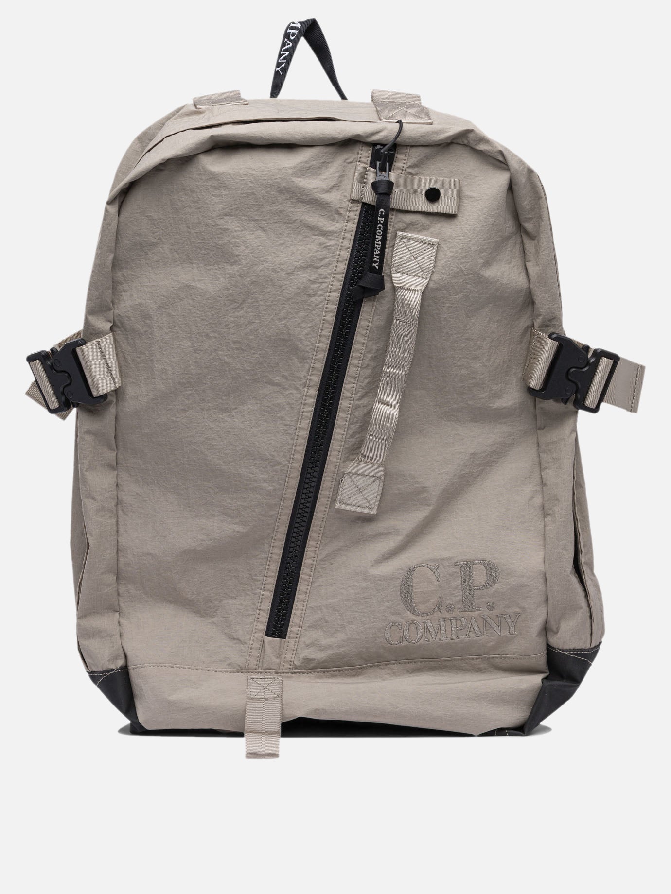 Classic backpacks Logo  Beige - C.P. Company Men | PDP | VIETTI Online Store | Zoom-Modal
