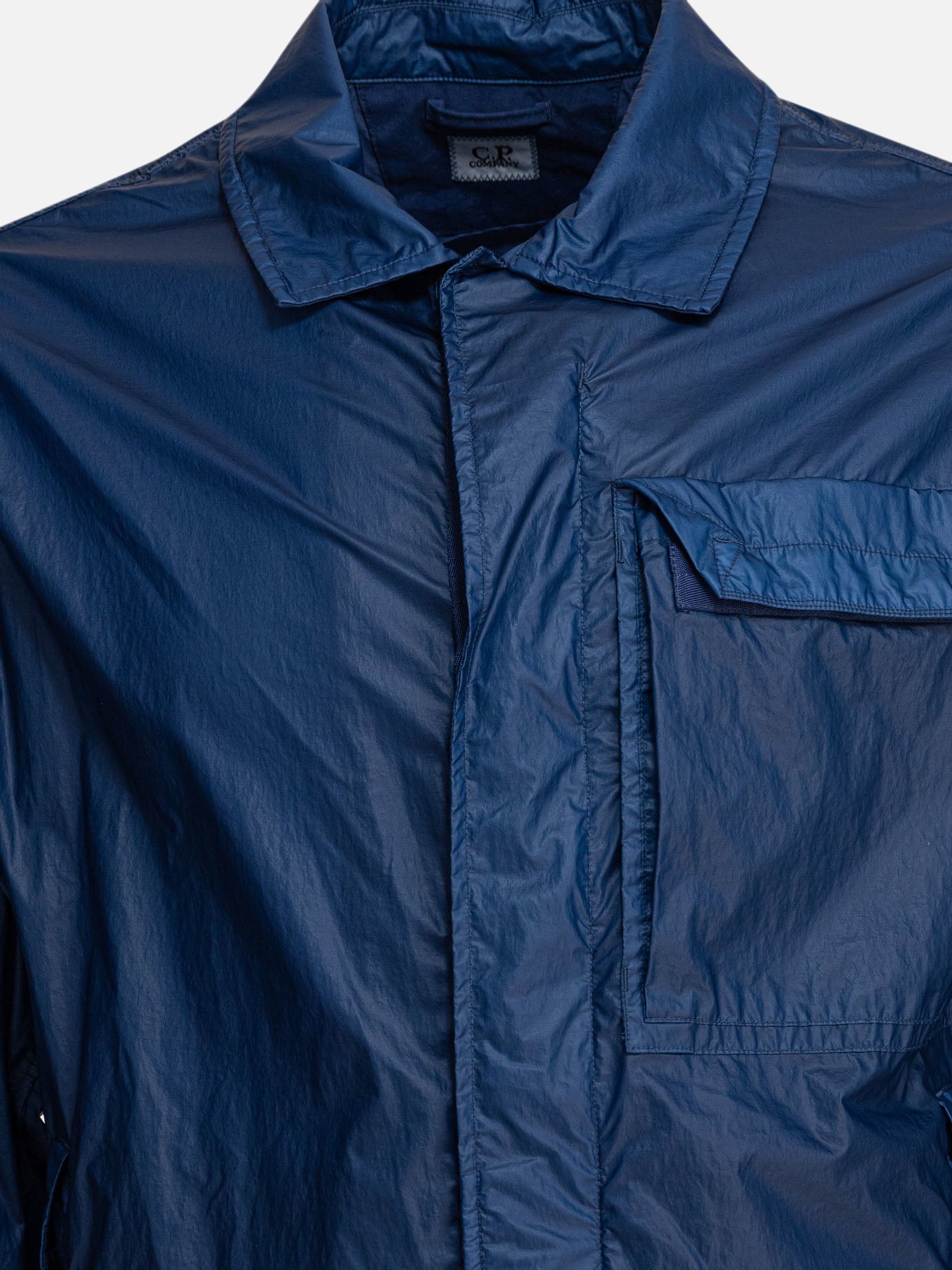 Giacche leggere & Trapuntate Solid colour  Blu - C.P. Company Uomo | PDP | VIETTI Online Store | Zoom-Modal_3
