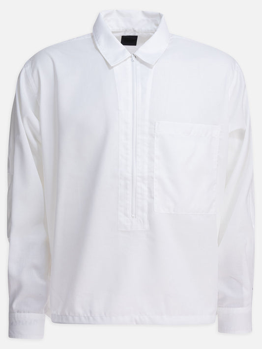 Daiwa Pier 39 Camicia con mezza zip 14516985_S White 1