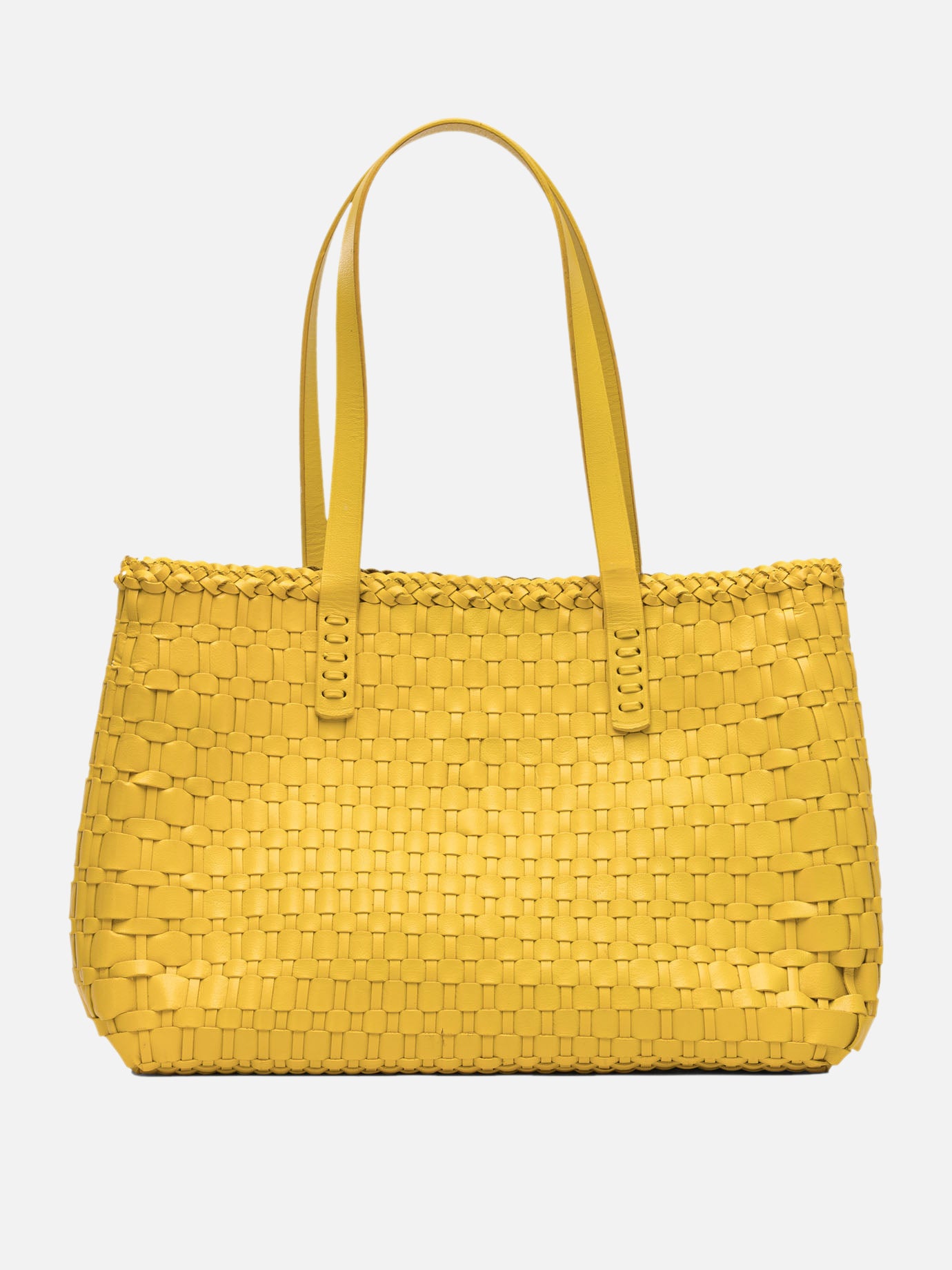 Medium bags Solid colour  Yellow - Dragon Diffusion Women | PDP | VIETTI Online Store | thumbnail