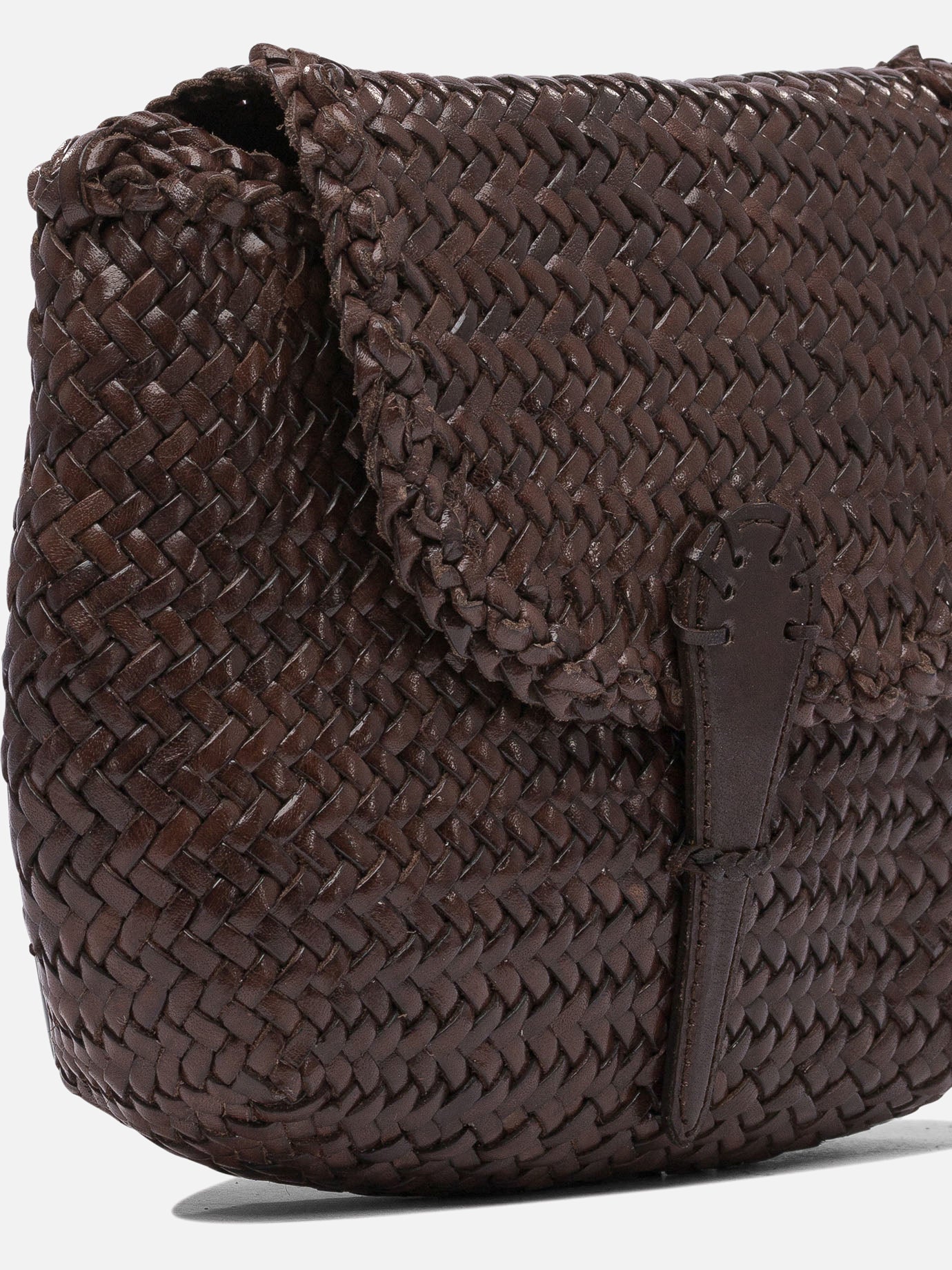 Dragon Diffusion Borsa a tracolla &quot;Mini City Bag&quot; 18142840_UNI Brown thumbnail_4