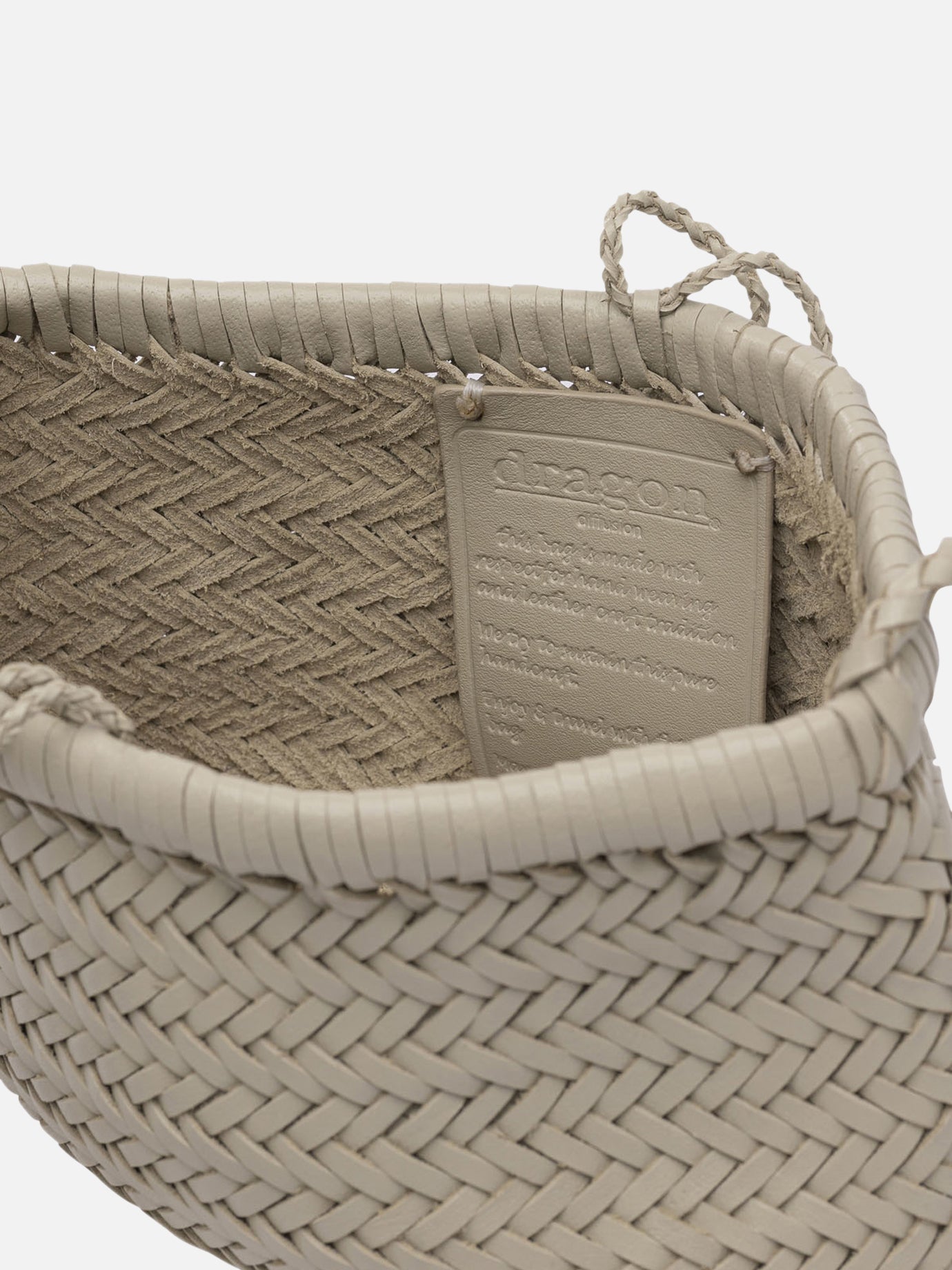 Dragon Diffusion Borsa a secchiello &quot;Minsu Bag&quot; 12425620_UNI Grey thumbnail_5
