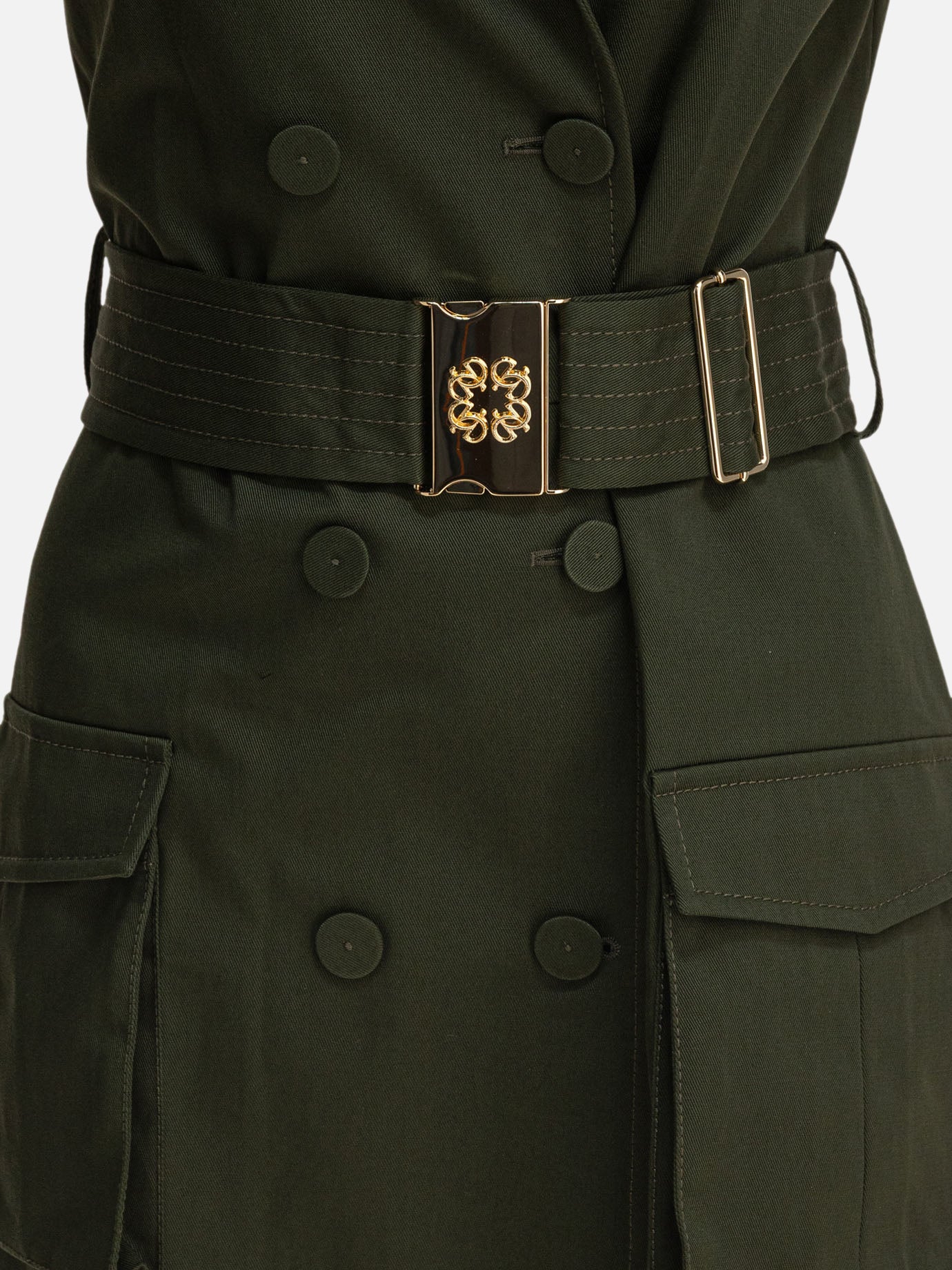 Midi dresses Solid colour  Green - Elie Saab Women | PDP | VIETTI Online Store | Zoom-Modal_4
