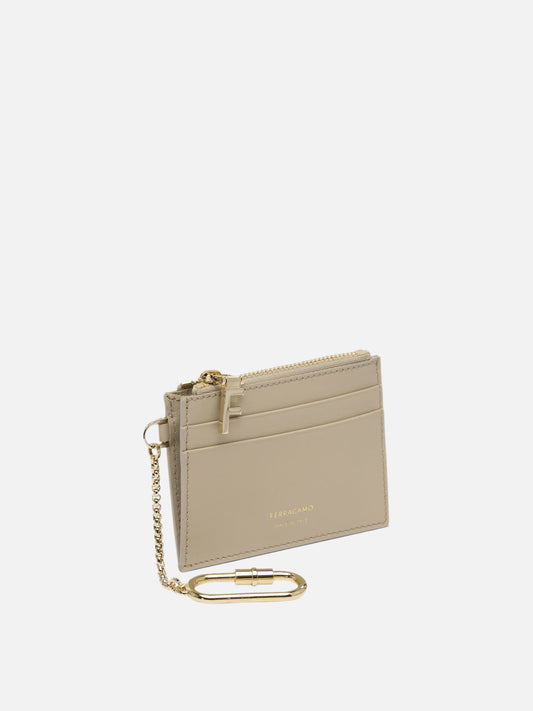 Card holders 0779950  Beige - Ferragamo Women | VIETTI Online Store | 2
