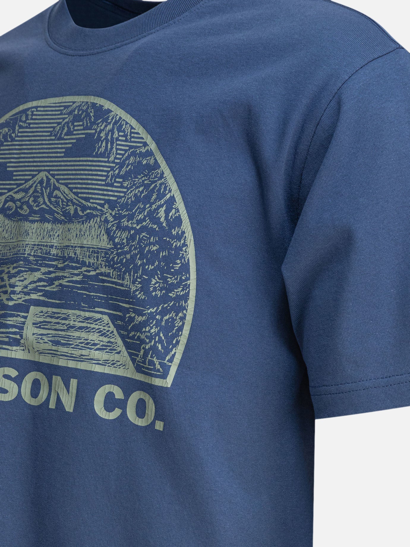 T-shirt girocollo Print  Azzurro - Filson Uomo | PDP | VIETTI Online Store | thumbnail_4
