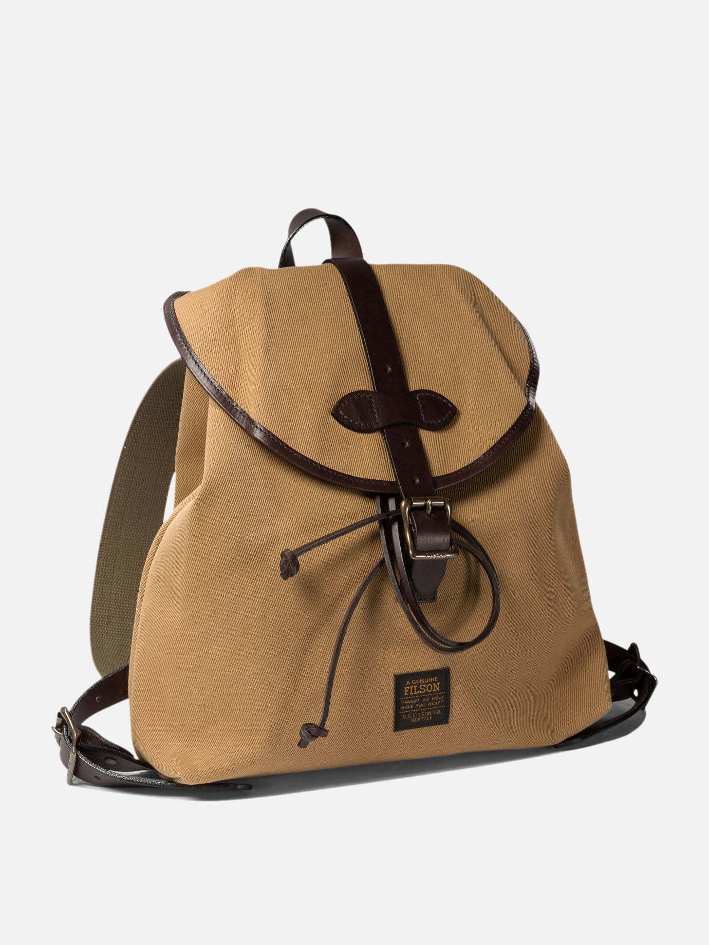 Casual backpacks 100% cotton  Beige - Filson Women | PDP | VIETTI Online Store | Zoom-Modal_2
