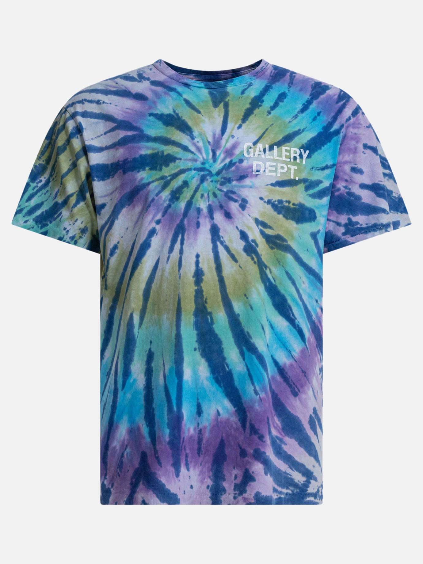 Crewneck t-shirts Tie-dye  Light blue - Gallery Dept. Men | PDP | VIETTI Online Store | thumbnail