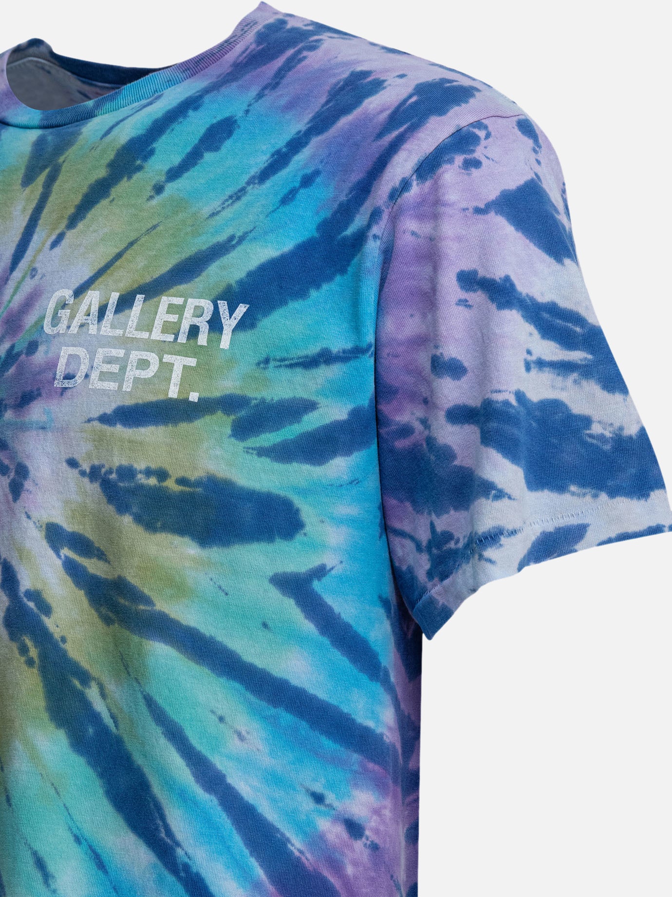 Crewneck t-shirts Tie-dye  Light blue - Gallery Dept. Men | PDP | VIETTI Online Store | Zoom-Modal_4
