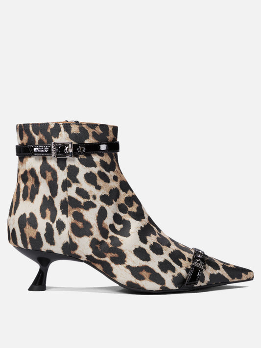 Ganni Stivaletti leopardati 16863991_37 Brown 1