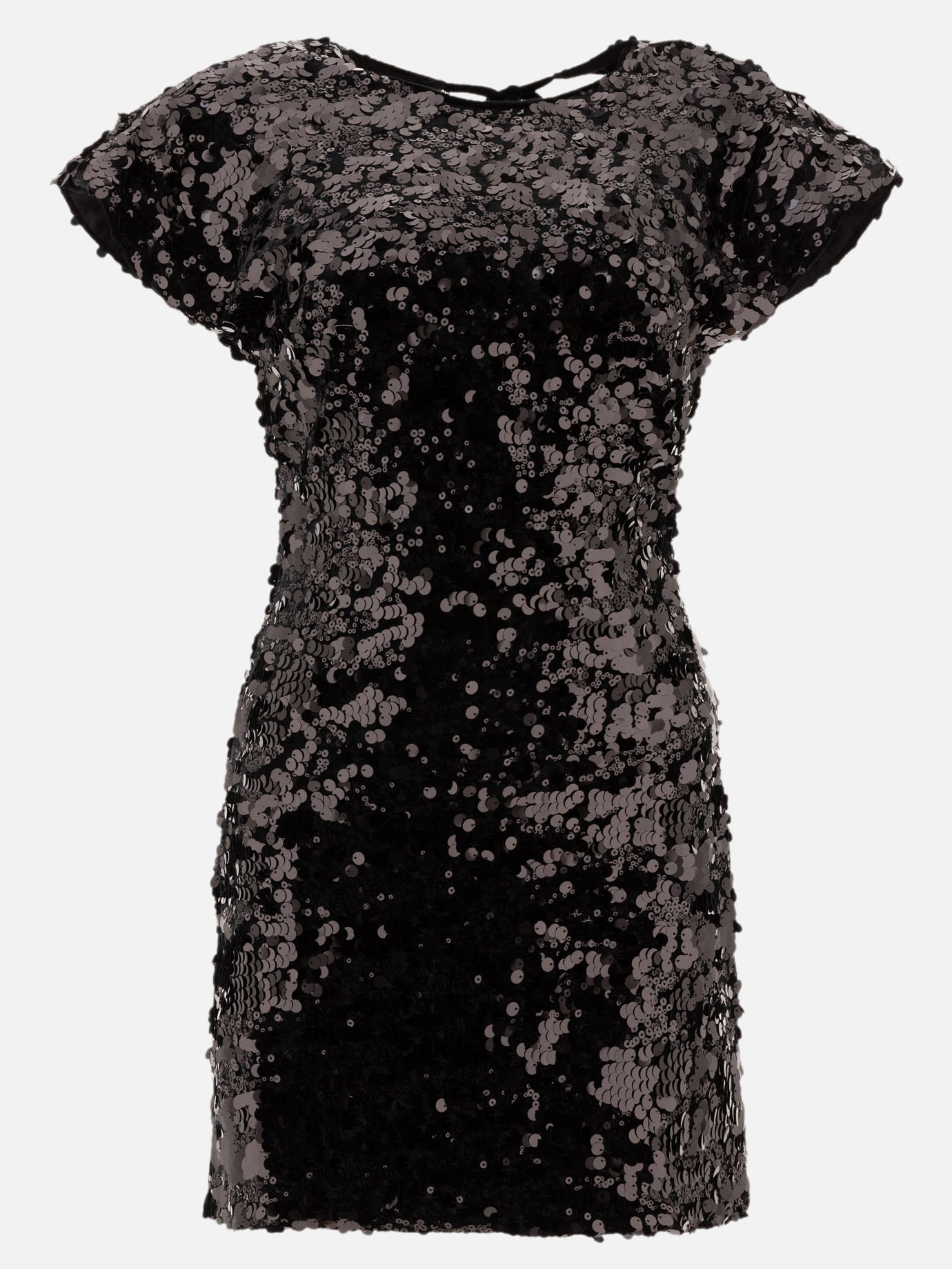 Mini dresses Solid colour  Black - Ganni Women | PDP | VIETTI Online Store | thumbnail