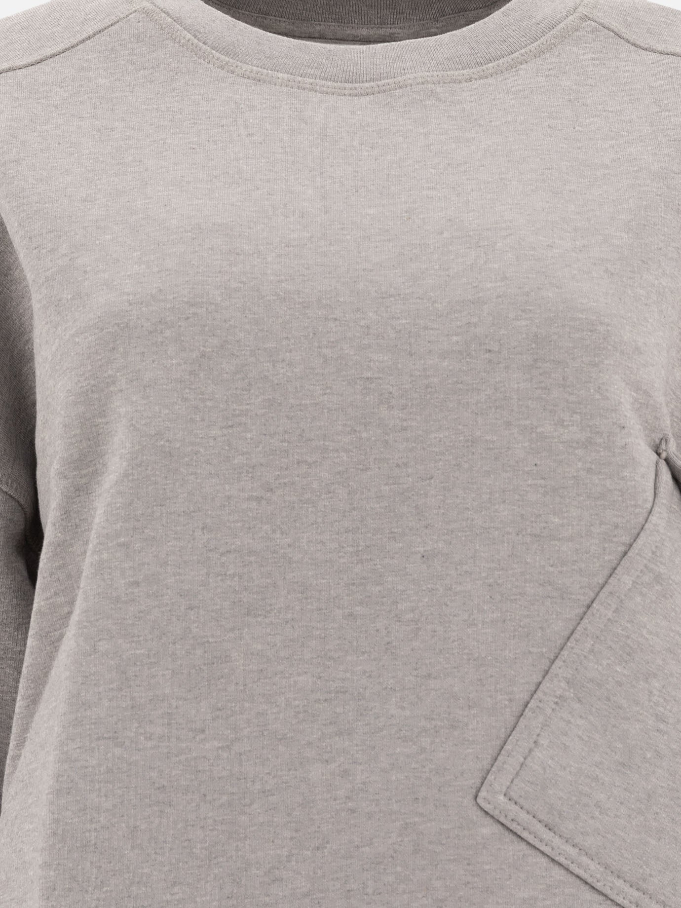 Felpe girocollo Logo  Grigio - Ganni Donna | PDP | VIETTI Online Store | thumbnail_3