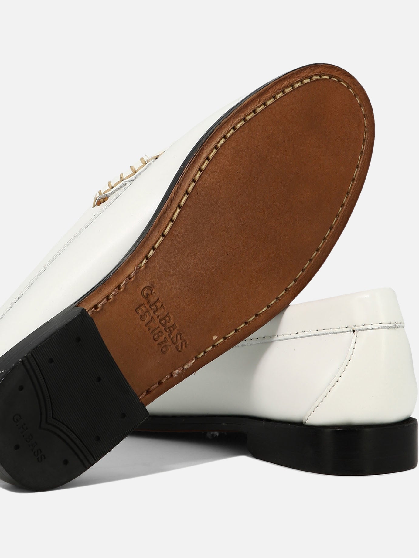 Loafers 100% leather - 80% leather 20% rubber  White - G.H. Bass & Co. Women | PDP | VIETTI Online Store | Zoom-Modal_5
