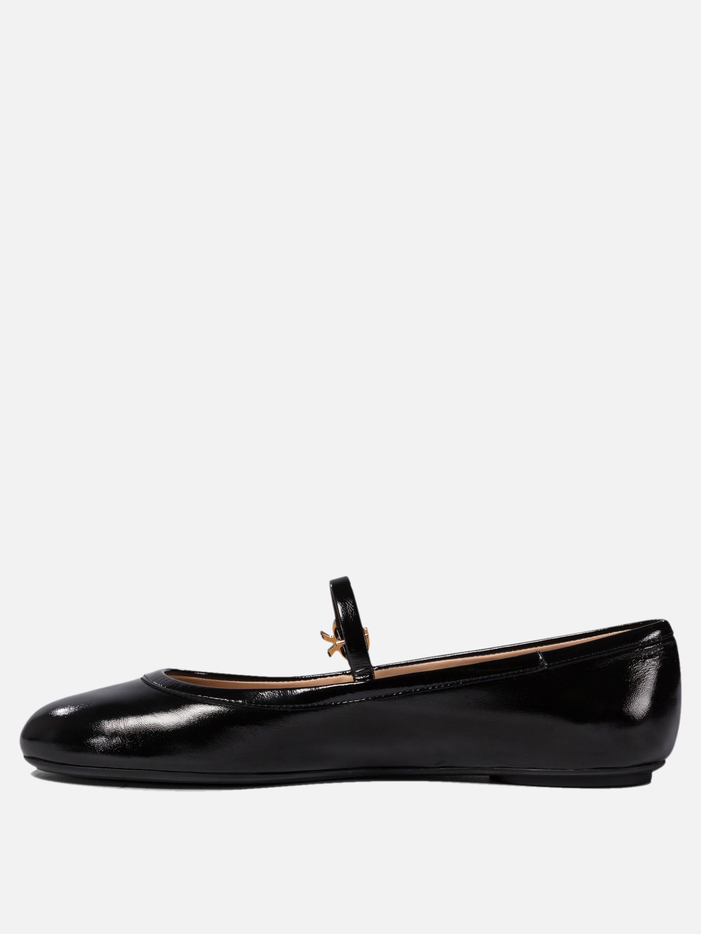 Mary Jane ballet flats 100% calf leather - 100% rubber  Black - Gianvito Rossi Women | PDP | VIETTI Online Store | Zoom-Modal_3

