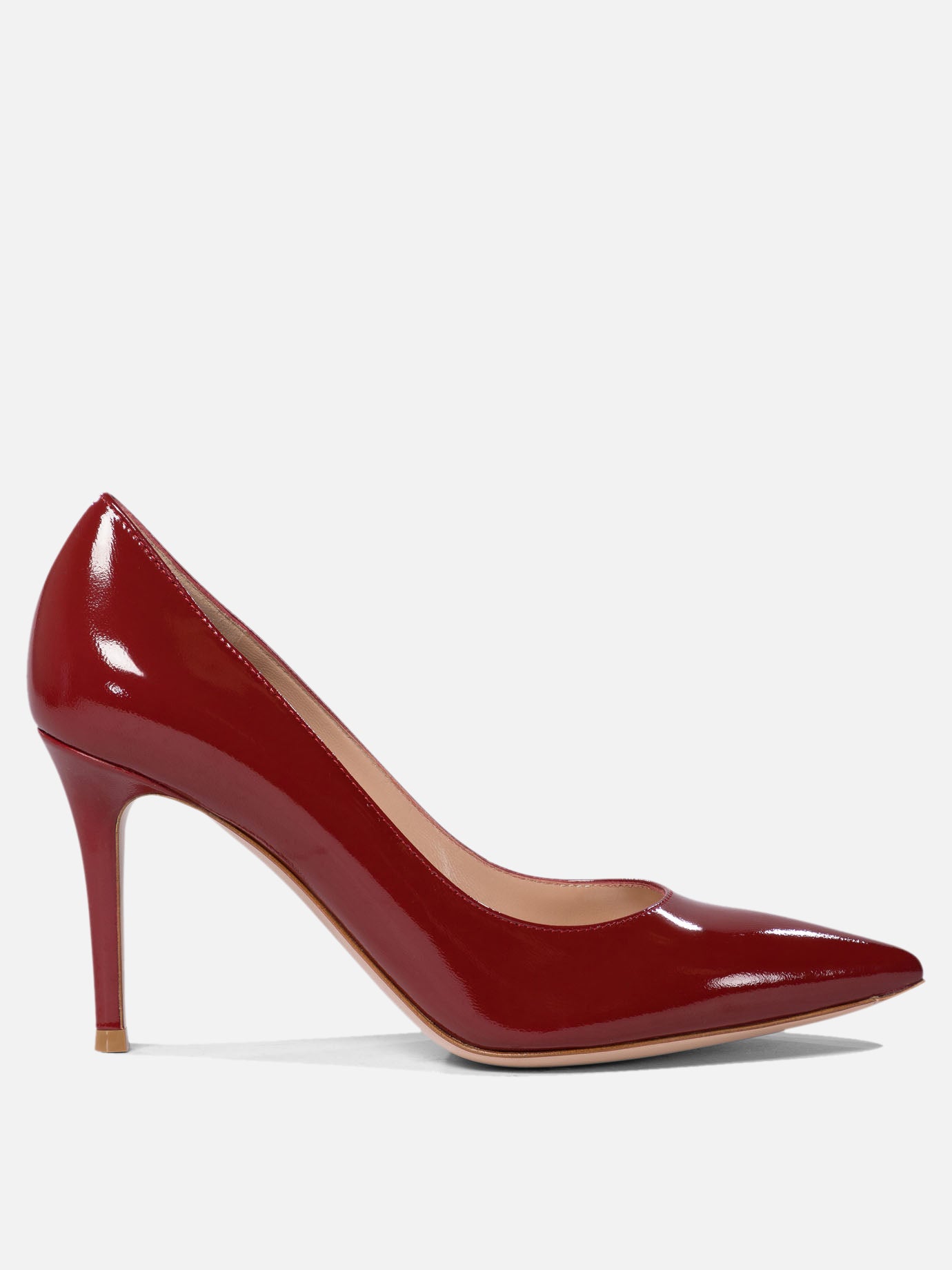 Pumps 100% patent leather - 100% leather  Red - Gianvito Rossi Women | PDP | VIETTI Online Store | thumbnail
