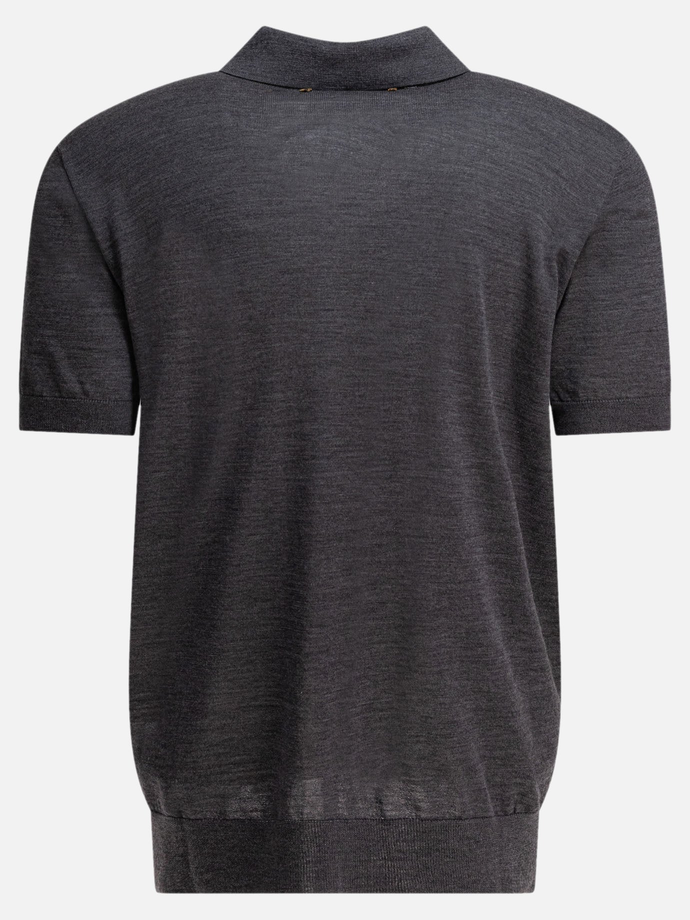 Golden Goose Merino wool polo shirt 12651233_S Grey thumbnail_2