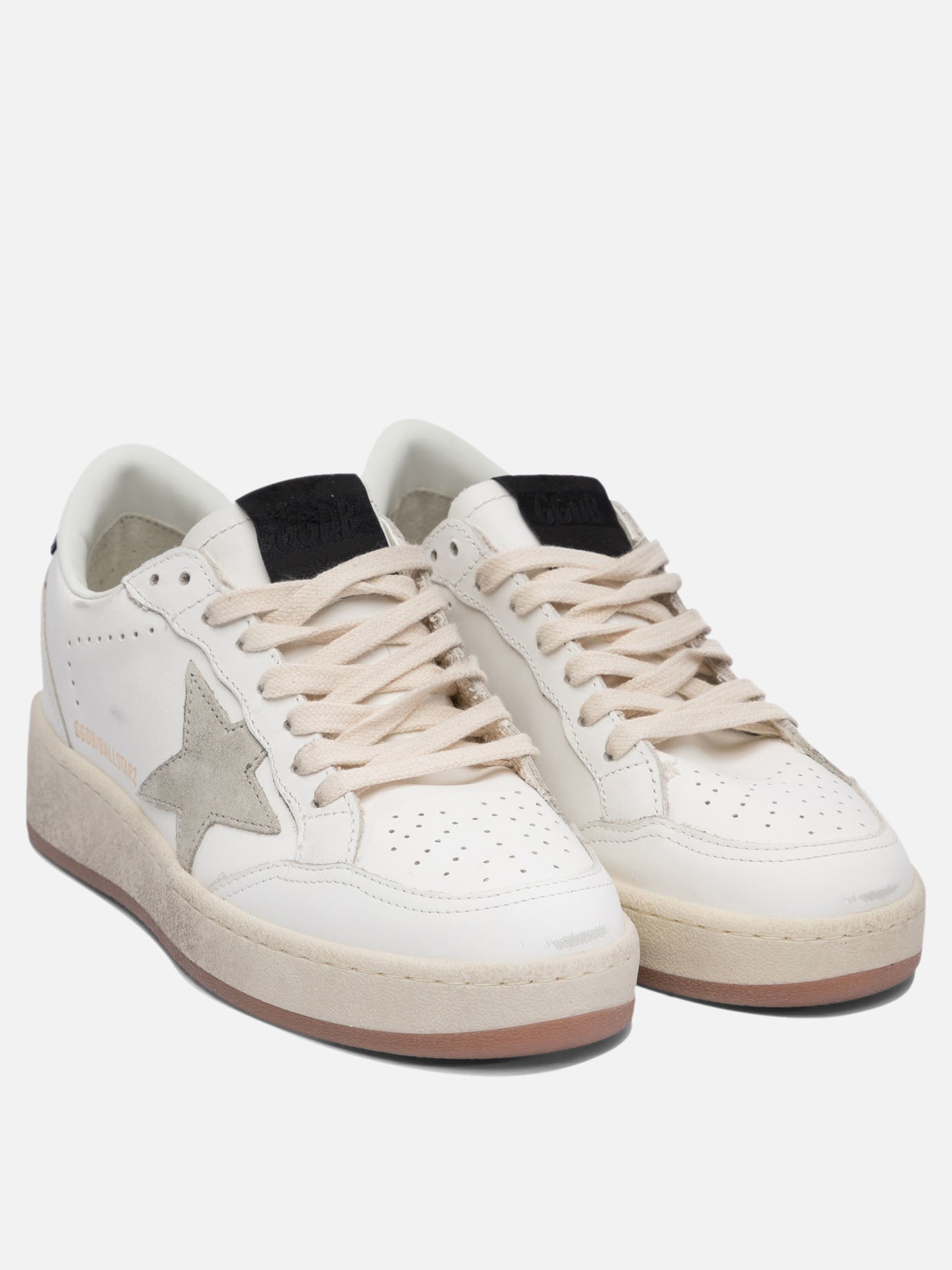 Sneaker basse 100% cow leather - 100% rubber  Bianco - Golden Goose Donna | PDP | VIETTI Online Store | thumbnail_2