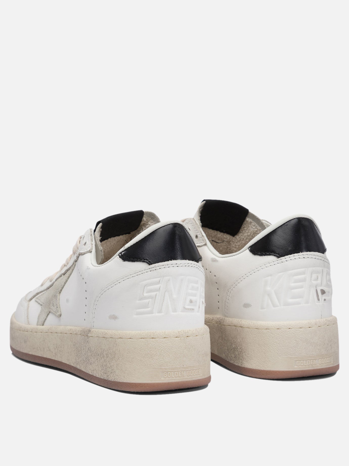 Sneaker basse 100% cow leather - 100% rubber  Bianco - Golden Goose Donna | PDP | VIETTI Online Store | thumbnail_4