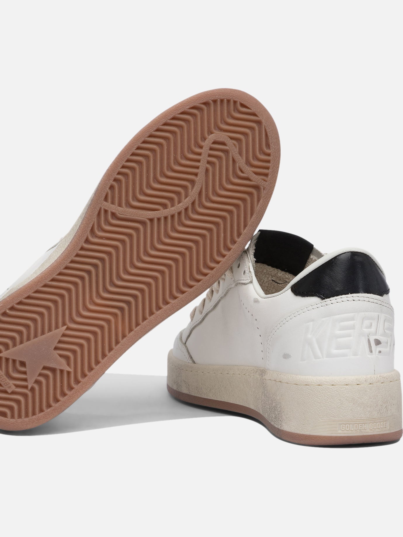 Sneaker basse 100% cow leather - 100% rubber  Bianco - Golden Goose Donna | PDP | VIETTI Online Store | thumbnail_5