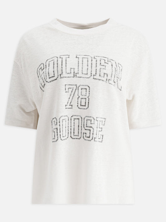 Golden Goose T-shirt con stampa 13599988_S White 1