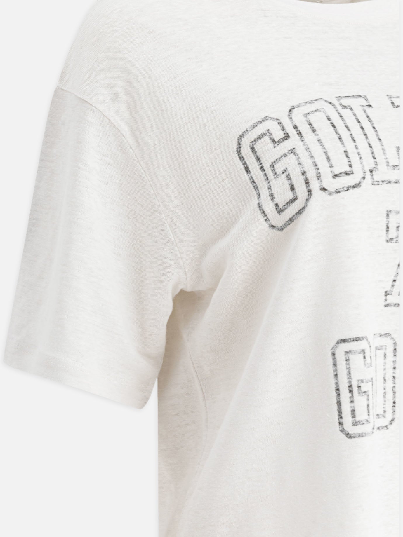 Golden Goose T-shirt con stampa 13599988_S White thumbnail_4