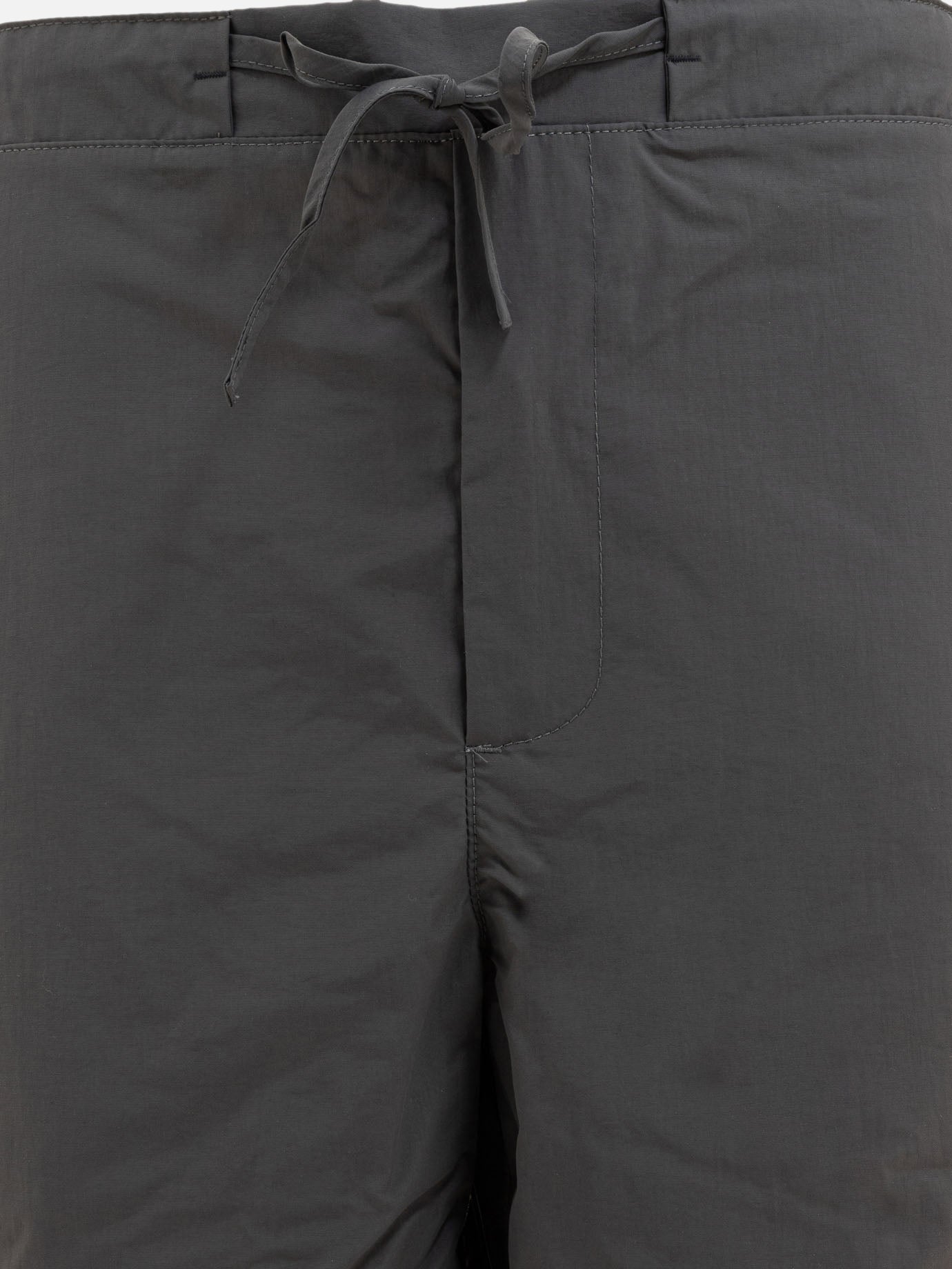Short con lacci Solid colour  Grigio - Gr10K Uomo | PDP | VIETTI Online Store | Zoom-Modal_3
