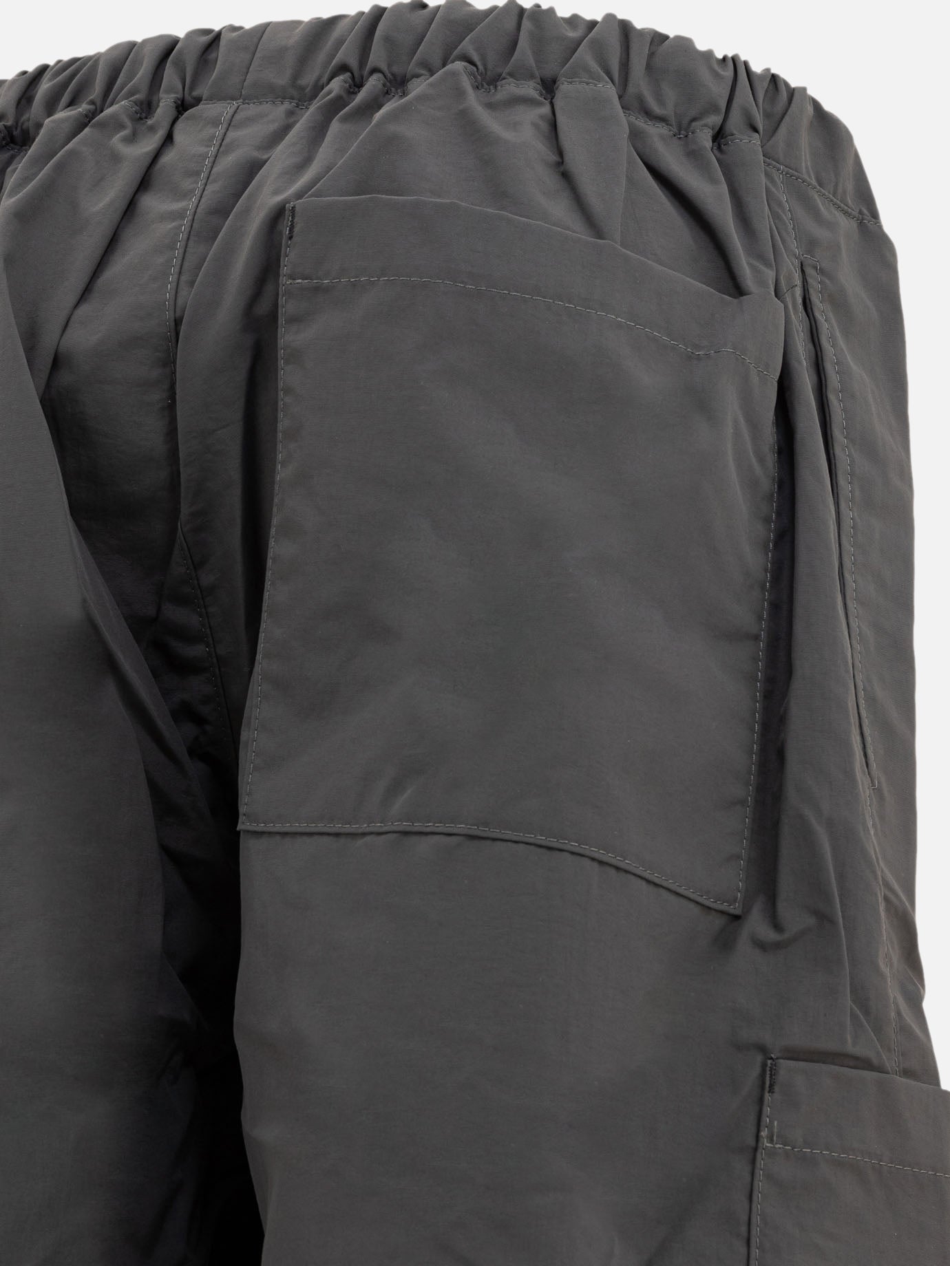 Short con lacci Solid colour  Grigio - Gr10K Uomo | PDP | VIETTI Online Store | Zoom-Modal_4
