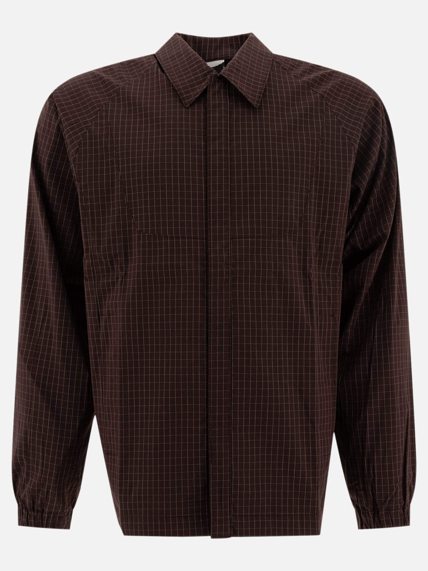Gr10K &quot;Bilitis&quot; Overshirt 10411189_S Brown thumbnail_1