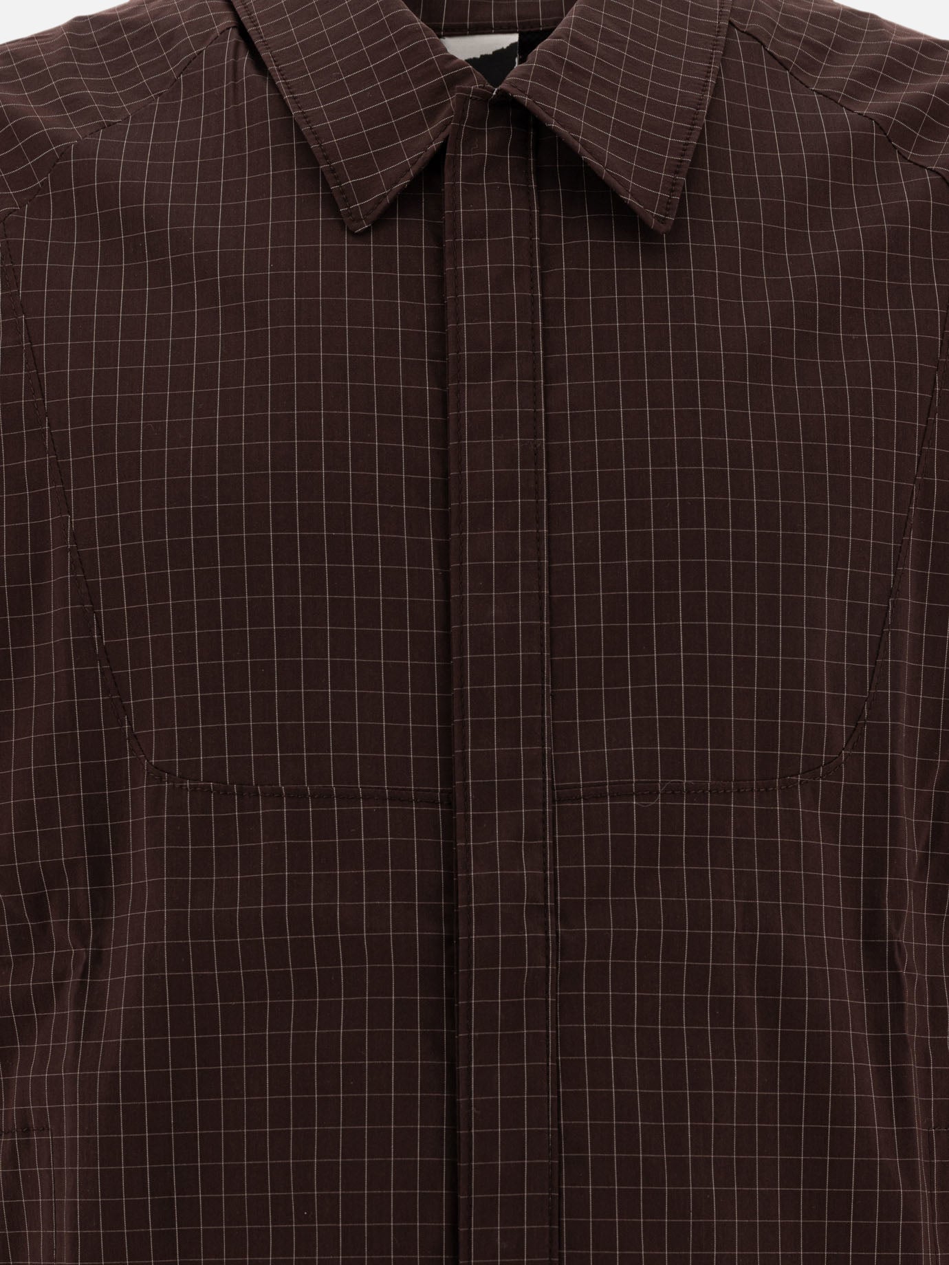 Gr10K &quot;Bilitis&quot; Overshirt 10411189_S Brown thumbnail_3