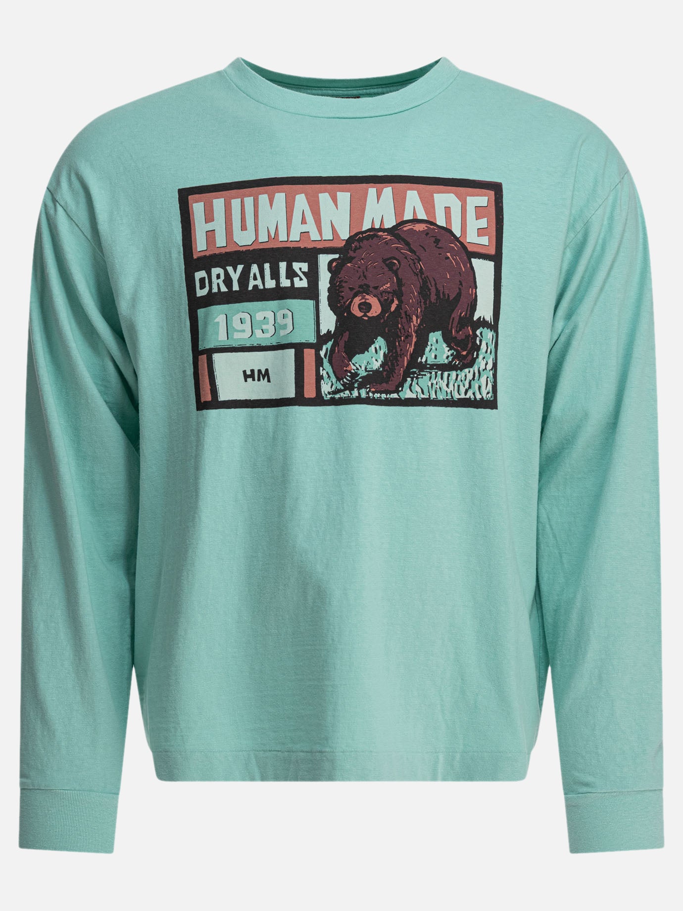Human Made T-shirt con stampa 17411614_XL Green thumbnail_1