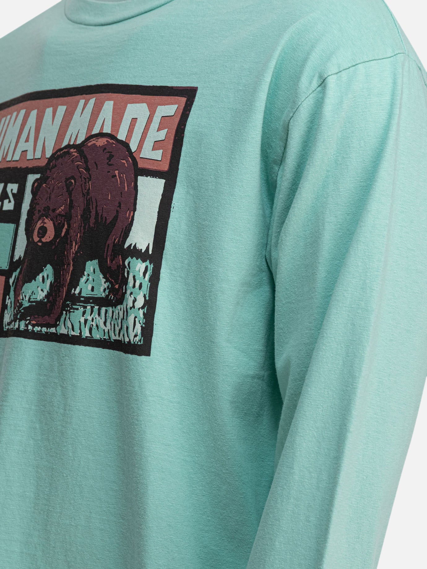 Human Made T-shirt con stampa 17411614_XL Green thumbnail_4