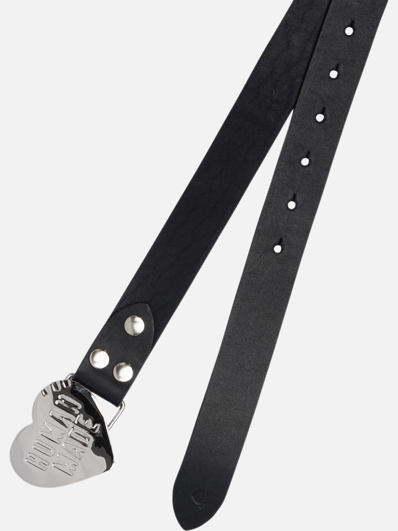 Human Made "Heart" belt Silver