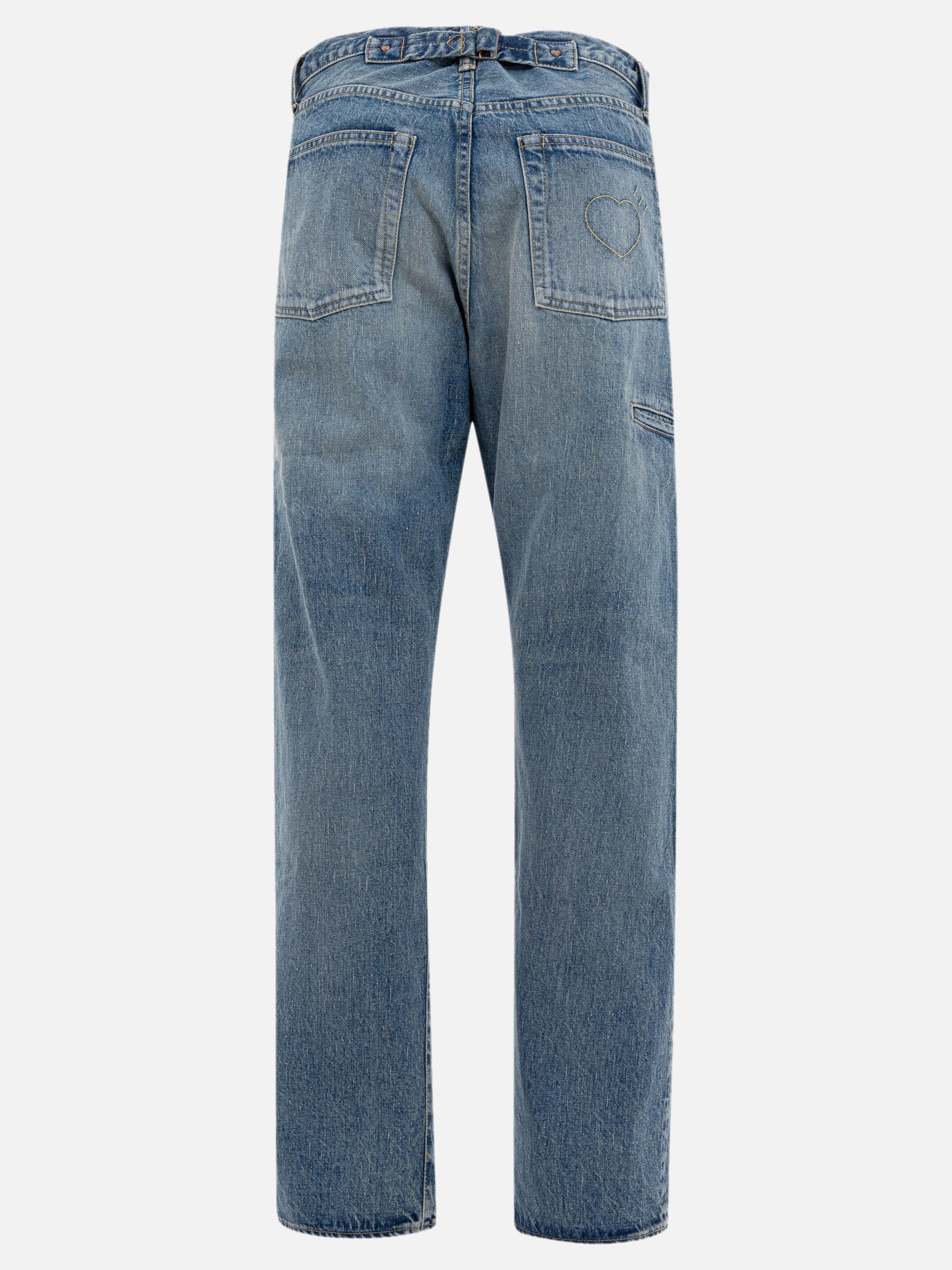 Straight-leg jeans Denim  Blue - Human Made Men | PDP | VIETTI Online Store | thumbnail_2
