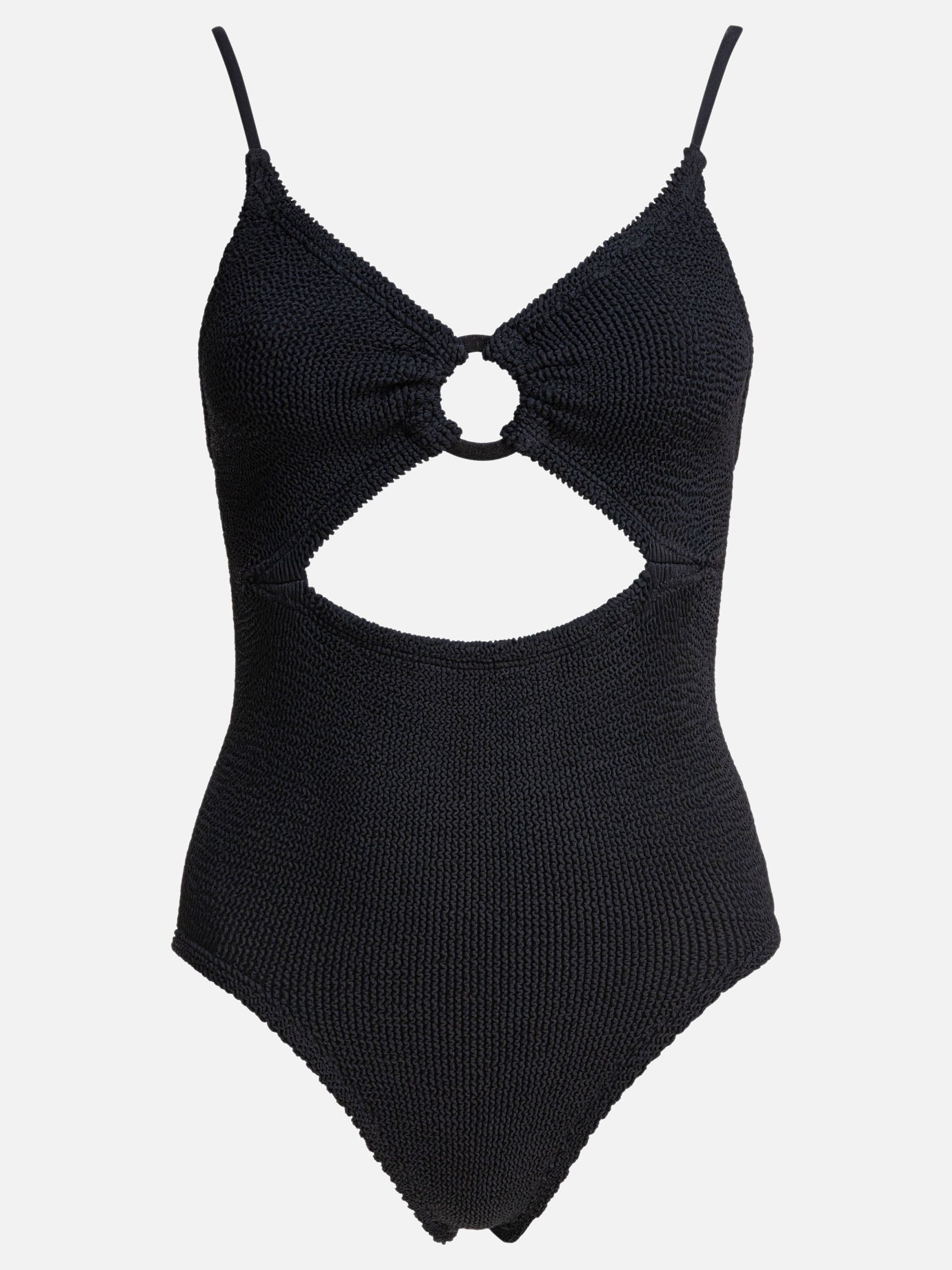 Costumi interi Solid colour  Nero - Hunza G Donna | PDP | VIETTI Online Store | Zoom-Modal
