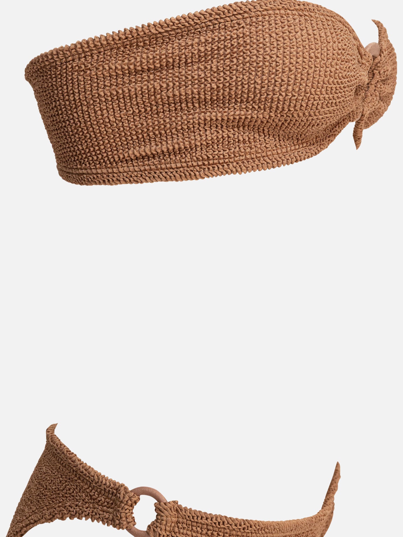 Bikini Solid colour  Marrone - Hunza G Donna | PDP | VIETTI Online Store | thumbnail_4