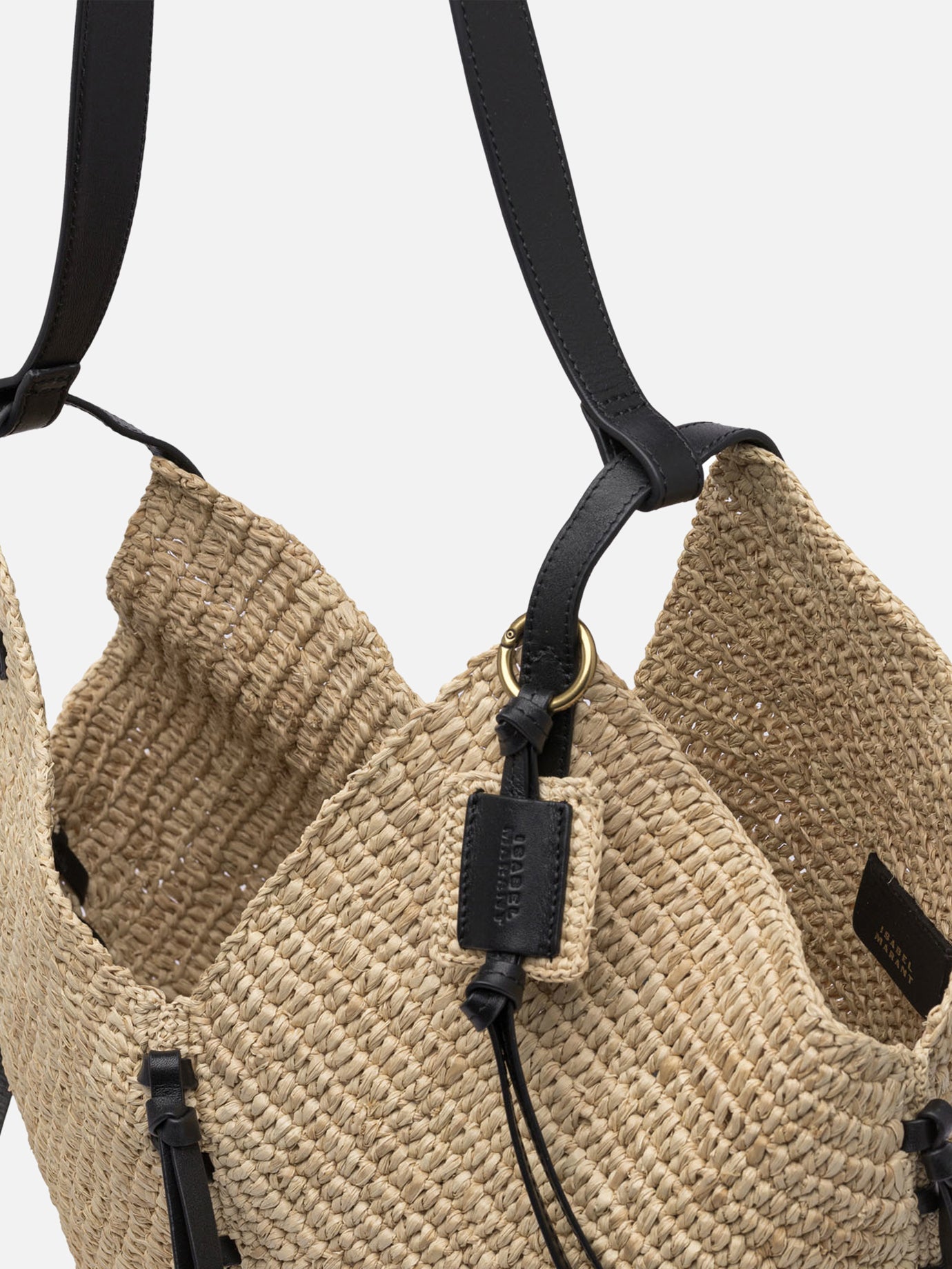 Large bags Solid colour  Beige - Isabel Marant Women | PDP | VIETTI Online Store | thumbnail_5