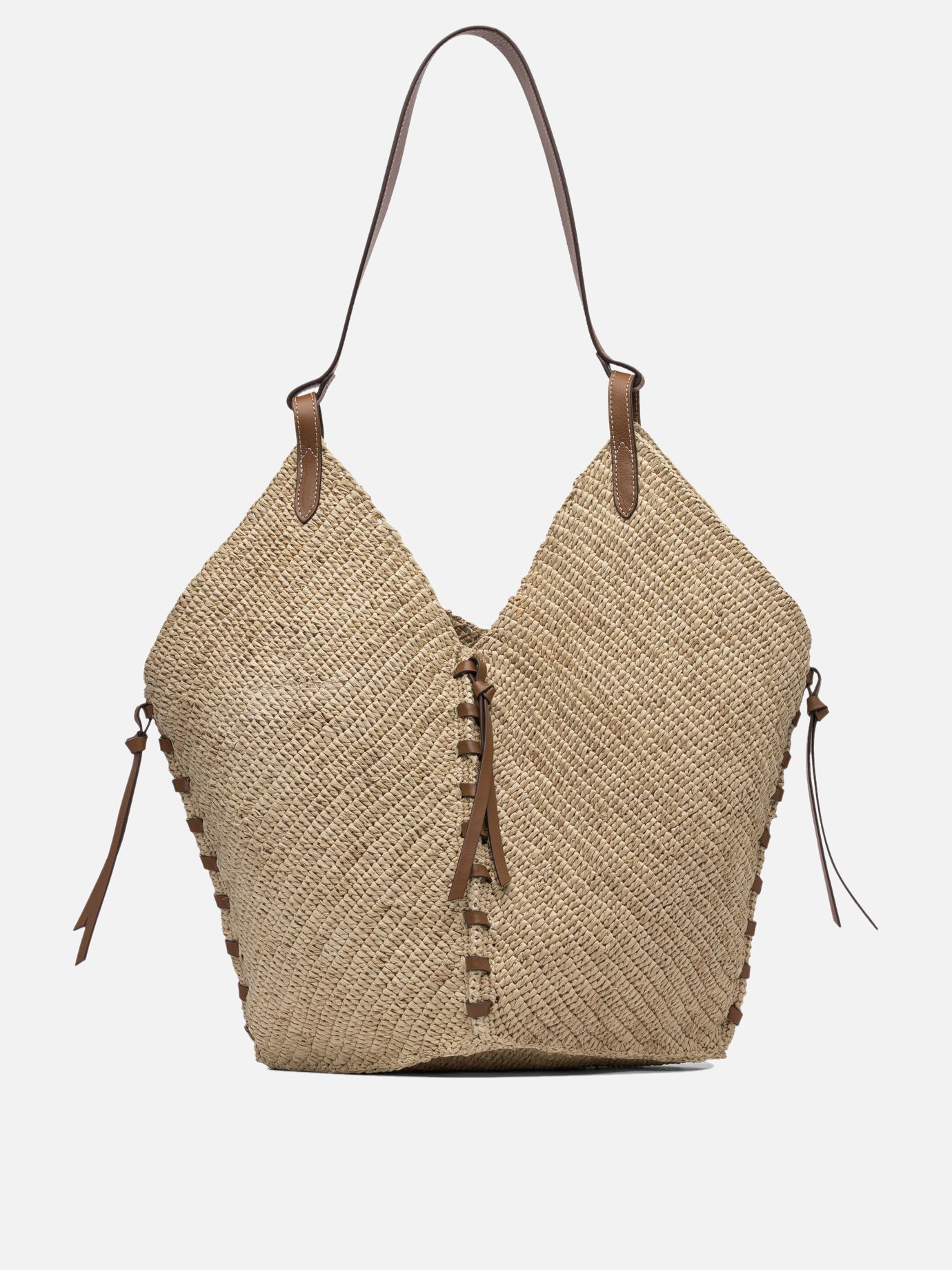 Large bags Solid colour  Beige - Isabel Marant Women | PDP | VIETTI Online Store | thumbnail_3