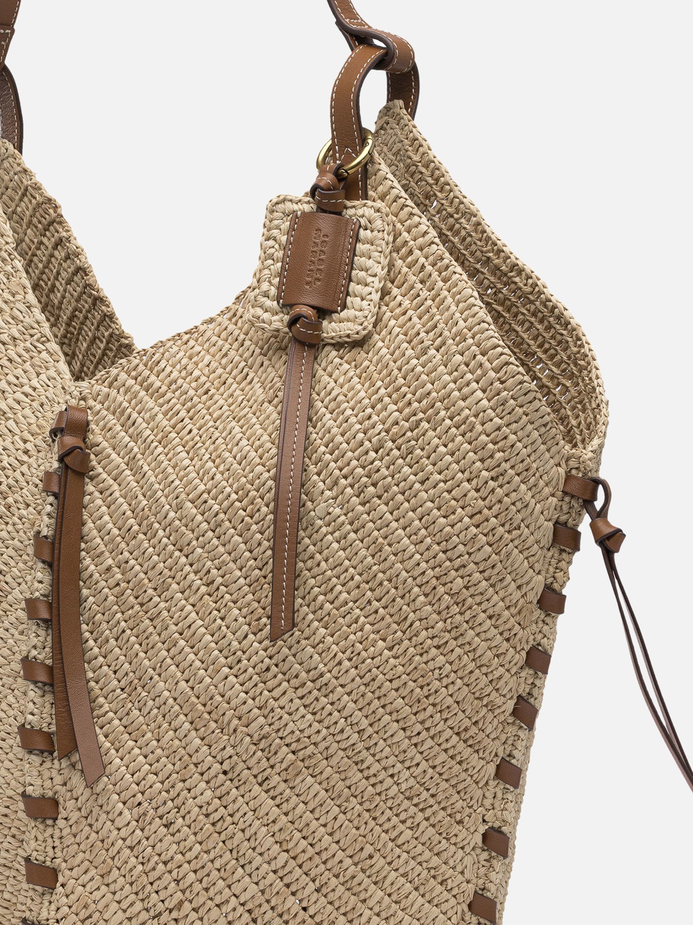 Large bags Solid colour  Beige - Isabel Marant Women | PDP | VIETTI Online Store | thumbnail_4
