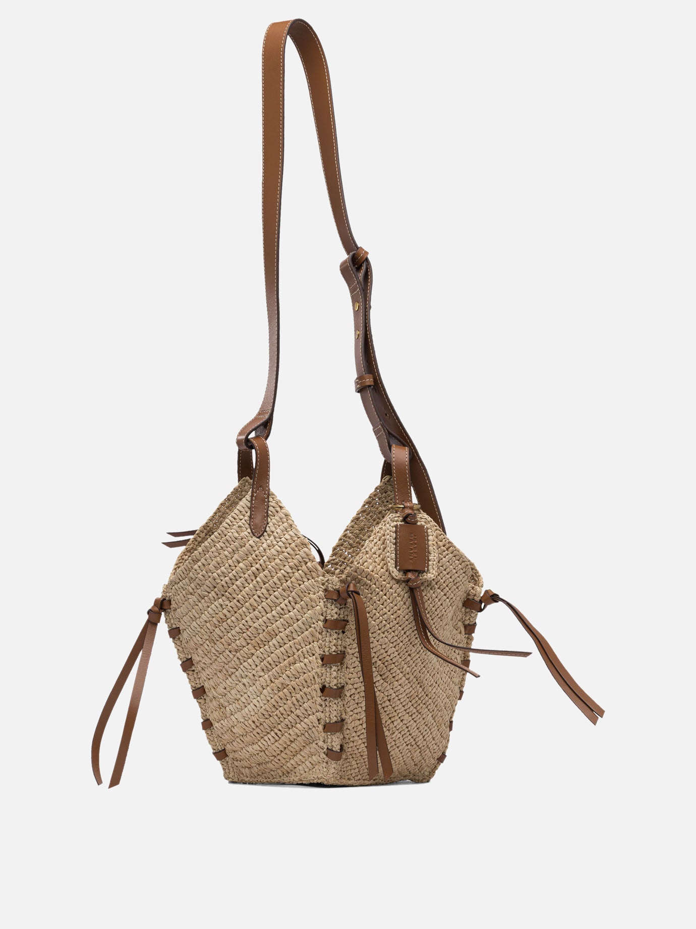 Isabel Marant Borsa a spalla &quot;Tampa&quot; 12930554_UNI Brown thumbnail_1