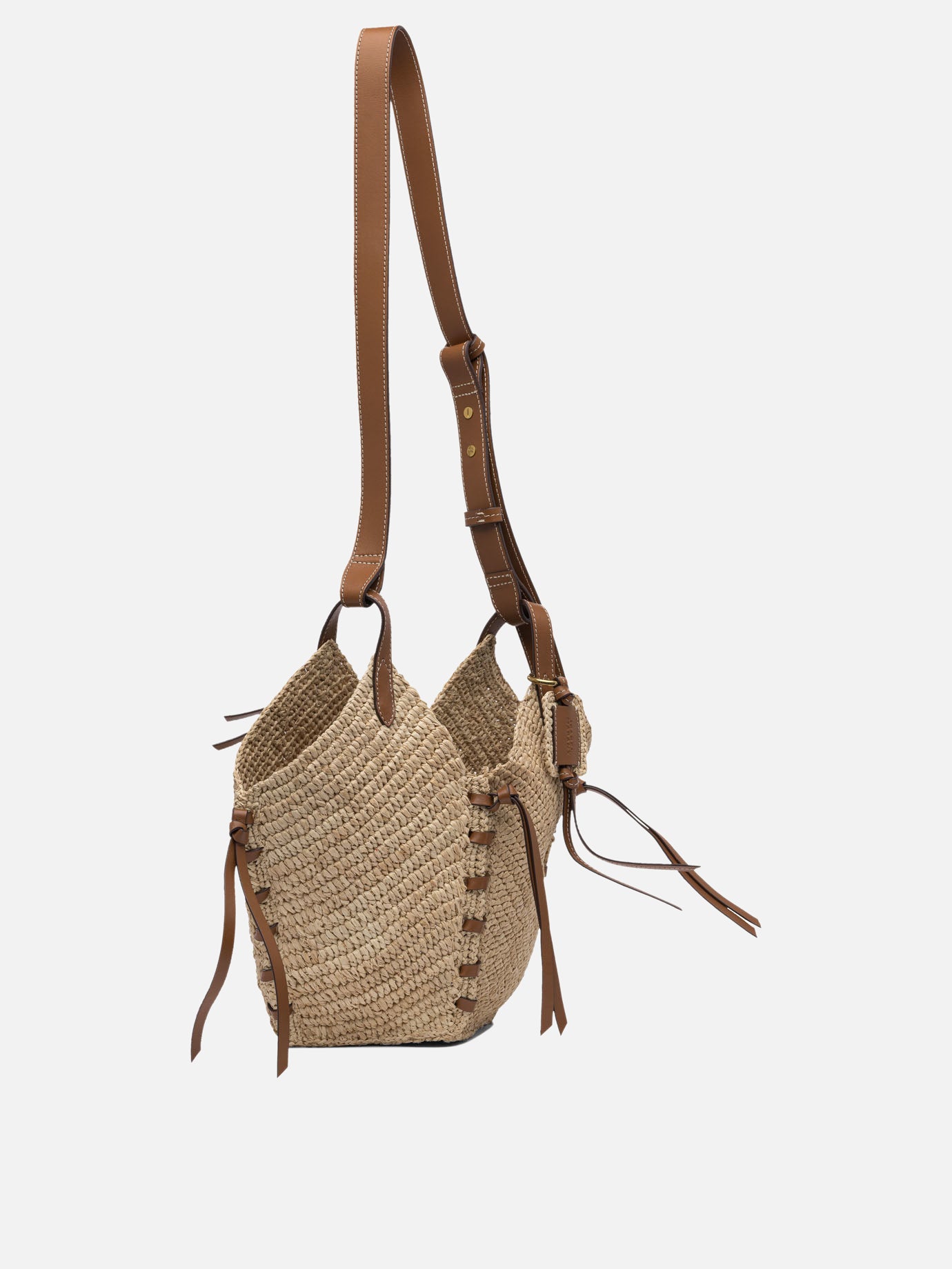 Isabel Marant Borsa a spalla &quot;Tampa&quot; 12930554_UNI Brown thumbnail_2