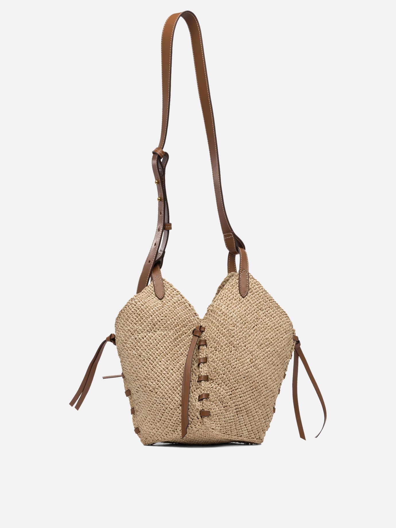 Isabel Marant Borsa a spalla &quot;Tampa&quot; 12930554_UNI Brown thumbnail_3